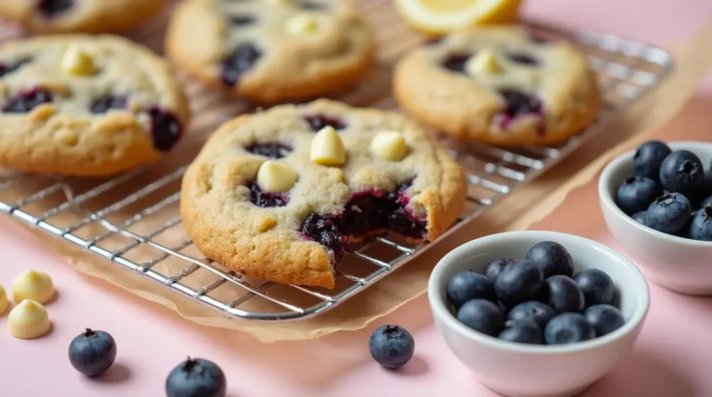 lemon blueberry cookies Lemon Blueberry Cookies