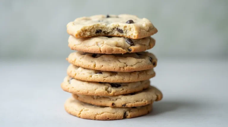 No Butter Chocolate Chip Cookies