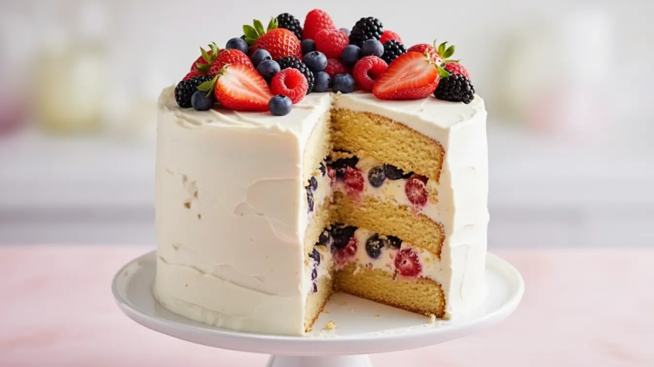 Berry Chantilly Cake Recipe