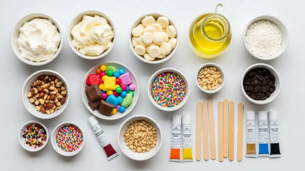 Cake Popsicles Ingredients List